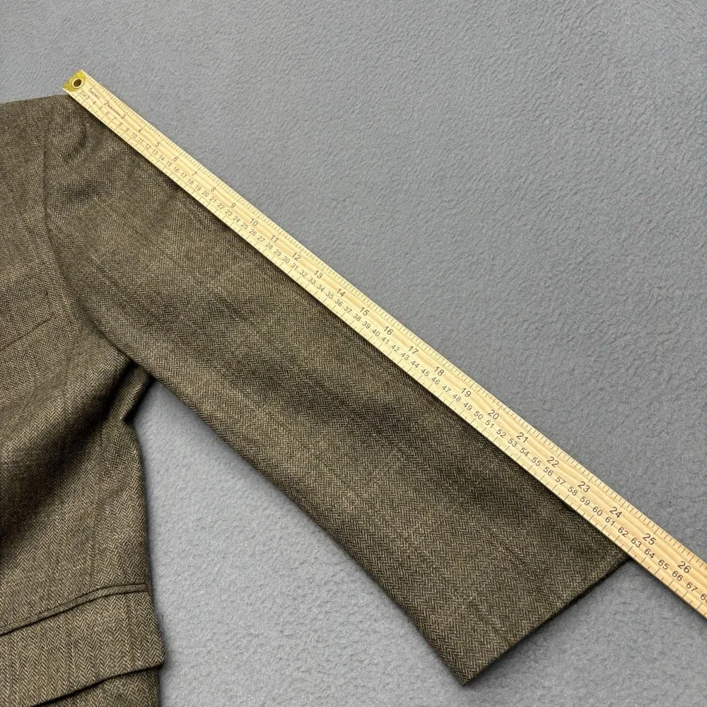 VTG Brooks Brothers Lambswool Tweed Blazer Men's‎ 39R Union Made in USA